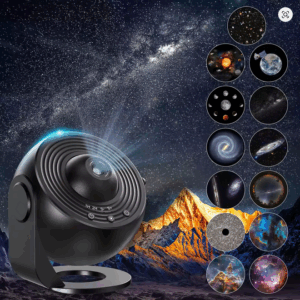 Galaxy Star Projector with Realistic Planetarium Night Light – Solar System & Constellation Display for Kids' Bedrooms