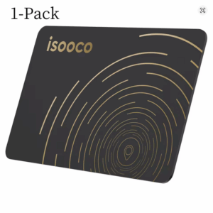 isooco Wallet Finder Card – Bluetooth GPS Tracker & Anti-Lost Alarm (Works with Apple Find My, iOS Only)