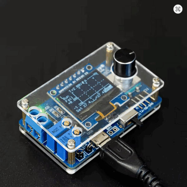 DIY Mini Digital Oscilloscope Kit – STC8K8A Microcontroller Soldering Practice with Loose Parts for Electronics Learning